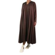 Pre-owned Polyester dresses Celine Vintage , Brown , Dames