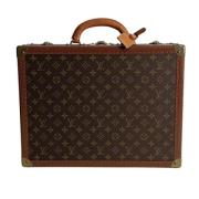 Pre-owned Canvas handbags Louis Vuitton Vintage , Brown , Dames