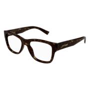 Mode Bril SL 677 Zwart Saint Laurent , Brown , Unisex