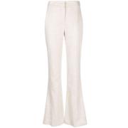 Wide Trousers Genny , Beige , Dames