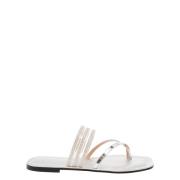 Flat Sandals Pollini , Gray , Dames