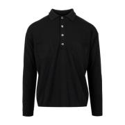 Polo Shirts Mauro Grifoni , Black , Heren