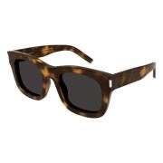 Zonnebril Saint Laurent , Brown , Dames