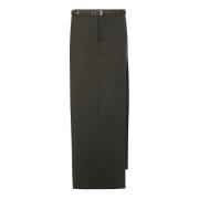 Maxi Skirts Ssheena , Black , Dames