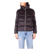 Winter Jackets Suns , Black , Dames