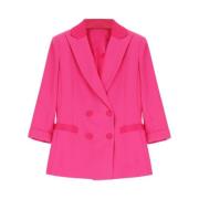 Stijlvolle Jas Imperial , Pink , Dames