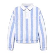 Sweatshirt met kraag Rhude , Blue , Heren