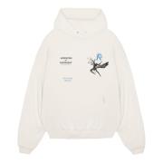 Represent knitwear Icarus hoodie Mlm468 72 Represent , White , Heren