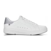 Witte Elegante Leren Sneakers Rieker , White , Dames