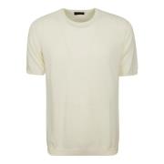 T-Shirts Roberto Collina , White , Heren