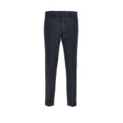 Straight Trousers Fay , Blue , Heren