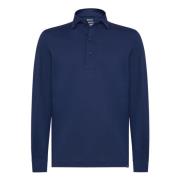 Japanse Jersey Polo Shirt Boggi Milano , Blue , Heren