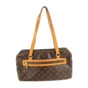 Pre-owned Canvas louis-vuitton-bags Louis Vuitton Vintage , Brown , Da...