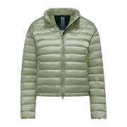 Down Jackets BomBoogie , Green , Dames