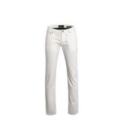 Trousers Moorer , White , Heren