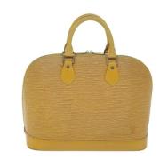 Pre-owned Leather louis-vuitton-bags Louis Vuitton Vintage , Yellow , ...