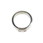 Pre-owned Silver rings Hermès Vintage , Gray , Dames