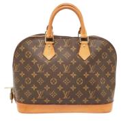 Pre-owned Canvas louis-vuitton-bags Louis Vuitton Vintage , Brown , Da...