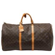 Pre-owned Leather handbags Louis Vuitton Vintage , Brown , Dames