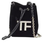 Pre-owned Leather totes Tom Ford Pre-owned , Black , Dames