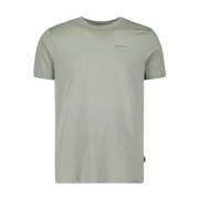 Korte mouw T-shirt Tbm0888 Airforce , Gray , Heren