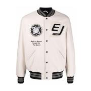 Varsity Jacket Zwart Enterprise Japan , Beige , Heren