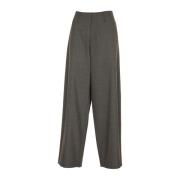 Wide Trousers Philosophy di Lorenzo Serafini , Gray , Dames