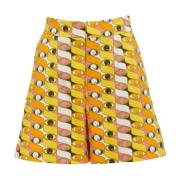 Flatterende high-waisted shorts La DoubleJ , Yellow , Dames