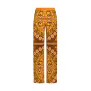 Straight Trousers Maliparmi , Multicolor , Dames