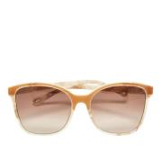 Pre-owned Acetate sunglasses Chloé Pre-owned , Brown , Dames