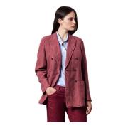 Jackets Massimo Alba , Pink , Dames