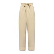 Sweatpants met logo Y-3 , Beige , Heren