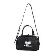 Bowling Reedition Tas Courrèges , Black , Dames