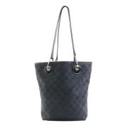 Pre-owned Canvas gucci-bags Gucci Vintage , Black , Dames