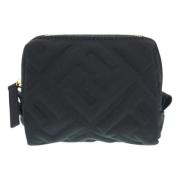 Pre-owned Fabric clutches Fendi Vintage , Black , Dames