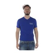 T-Shirts Emporio Armani EA7 , Blue , Heren