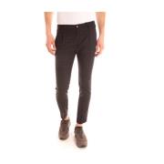 Jeans Daniele Alessandrini , Black , Heren