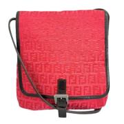 Pre-owned Canvas fendi-bags Fendi Vintage , Red , Dames