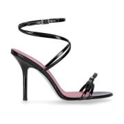 High Heel Sandals Dsquared2 , Black , Dames