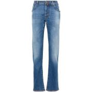 Slim-fit Jeans Jacob Cohën , Blue , Heren