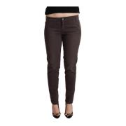 Slim-fit Trousers Ermanno Scervino , Brown , Dames