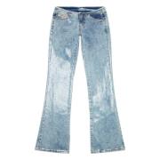 Bootcut and Flare Jeans - D-Shark Diesel , Blue , Dames
