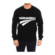 Hoodies Dsquared2 , Black , Heren