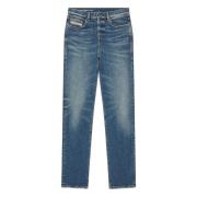 Straight Jeans - 2020 D-Viker Diesel , Blue , Heren