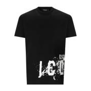 T-Shirts Dsquared2 , Black , Heren