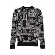 Sweatshirts Hoodies Karl Lagerfeld , Black , Heren