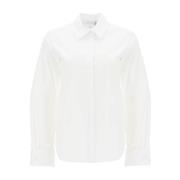 Klassieke Witte Button-Up Shirt Max Mara , White , Dames