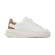 Lage leren sneakers Elbina - Wit Guess , White , Dames