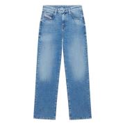 Straight Jeans - 1999 D-Reggy Diesel , Blue , Dames