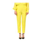 Slim-fit Trousers Pinko , Yellow , Dames